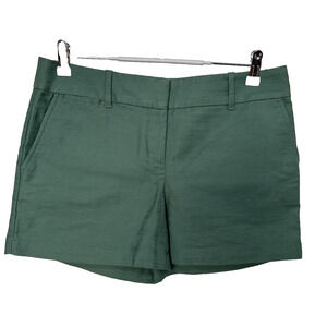 LOFT Dark Green Women's Tailored Shorts